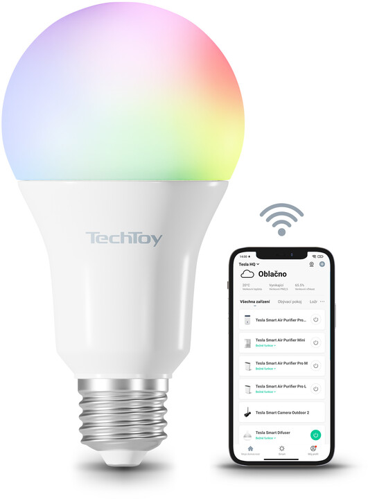TechToy Smart Bulb RGB 11W E27 3pcs set_1941899286