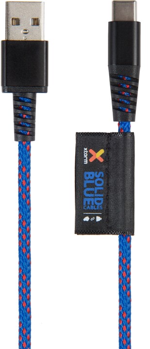 Xtorm USB-C kabel Solid 1m, modrý_1682086952