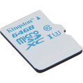 Kingston Action Card Micro SDXC 64GB Class 10 UHS-I U3 + SD adaptér_25414330