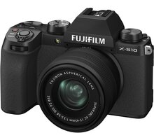 Fujifilm X-S10 + XC15-45mm, černá O2 TV HBO a Sport Pack na dva měsíce