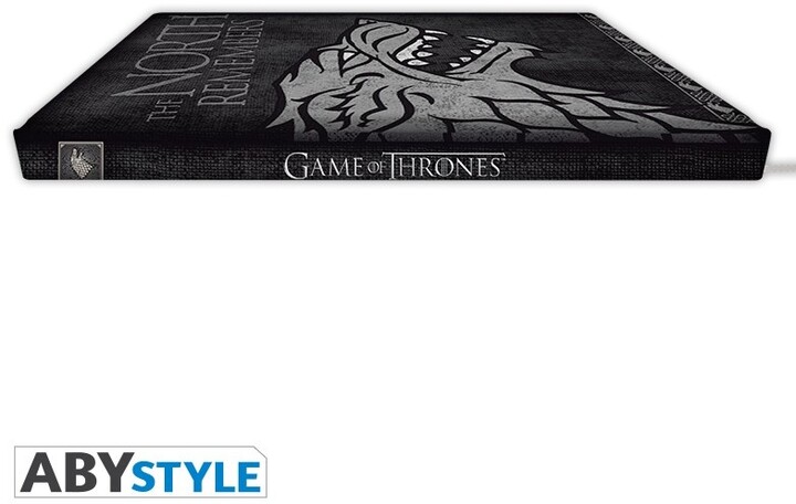 Zápisník Game of Thrones - Stark, linkovaný, A5_968544727