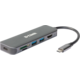D-Link DUB-2327, USB 3.0 Gigabit Adaptér, 2x USB 3.0, 1x HDMI, 1x USB-C_1669959480
