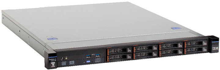 IBM x3250 M5, E3-1240v3/4GB/2.5in SAS/SATA/460W_421910221