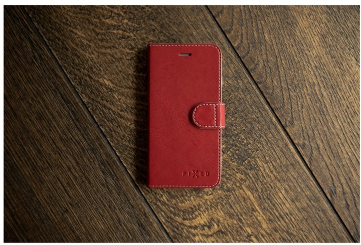 FIXED FIT pouzdro typu kniha pro Apple iPhone 7 Plus, červená_240012175