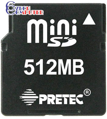 Pretec Mini SD 512MB_2114519479