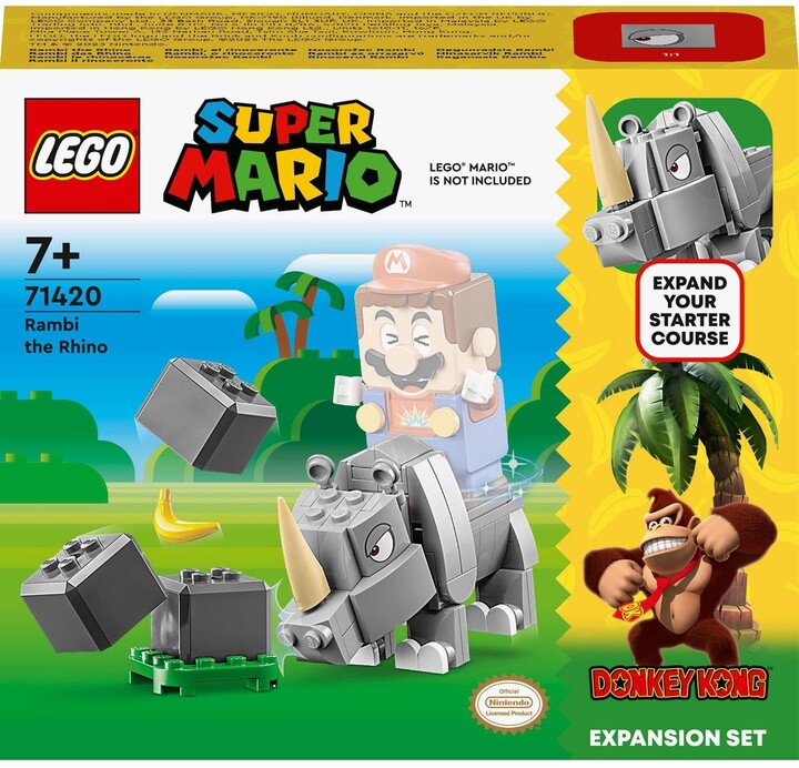 LEGO® Super Mario 71420 Nosorožec Rambi – rozšiřující set_927532966