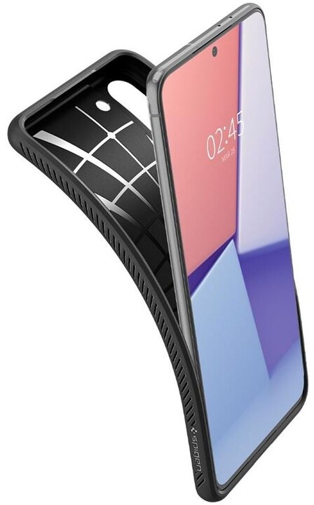 Spigen ochranný kryt Liquid Air pro Samsung Galaxy S21, černá