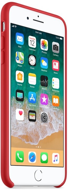 Apple silikonový kryt na iPhone 8 Plus / 7 Plus (PRODUCT)RED, červená_2117199307