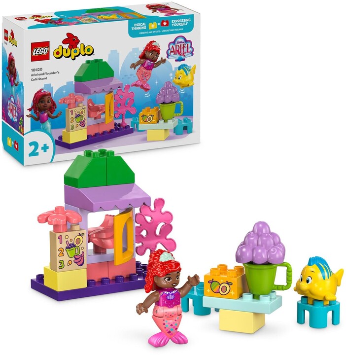 LEGO® DUPLO® I Disney 10420 Ariel a Šupinka – stánek s kávou_2007412445