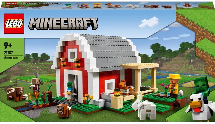 LEGO® Minecraft 21187 Červená stodola