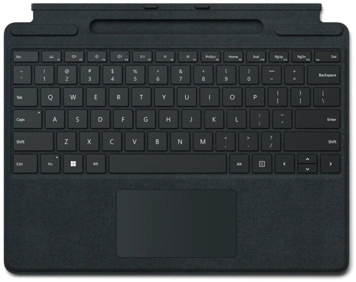 Microsoft Surface Pro Signature Keyboard, CZ&amp;SK, černá_320007073