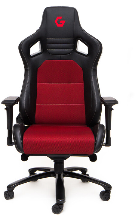 CZC.Gaming Throne, herní židle, černá/červená_1711751248