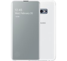 Samsung Clear View flipové pouzdro pro Samsung G970 Galaxy S10e, bílá_1001118632
