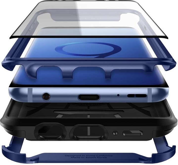 Spigen Reventon pro Samsung Galaxy S9+, metallic blue_1705283857