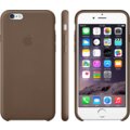 Apple Leather Case pouzdro pro iPhone 6 Plus, hnědá