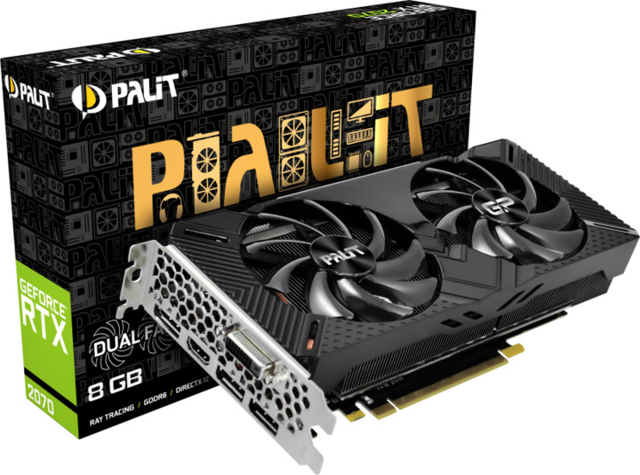 PALiT GeForce RTX 2070 Dual, 8GB GDDR6_584050781