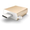 Satechi adaptér USB-C - USB-A 3.0, M/F, zlatá_1652048015