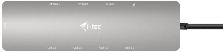 i-tec dokovací stanice USB-C Metal Nano, 2x Display, PD 100W_610530808