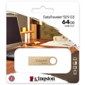 Kingston DataTraveler SE9 G3, 64GB, zlatá_1020200595