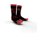 Ponožky CZC.Gaming Hexblade, 42-45, černé/červené_1040377973