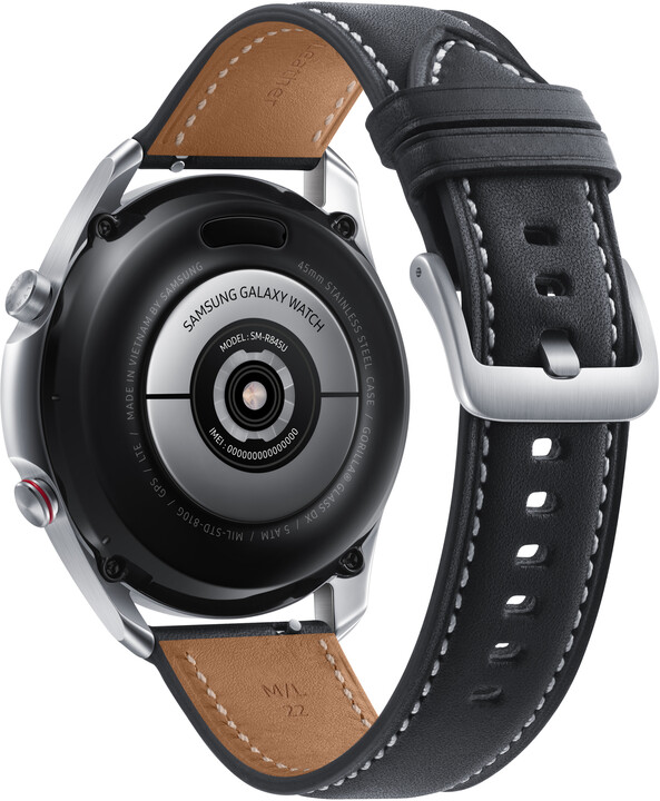 Samsung Galaxy Watch 3 45 mm LTE, Mystic Silver_2067840817