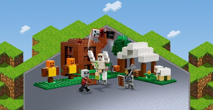 LEGO® Minecraft® 21159 Základna Pillagerů, 303 dílků_751537672