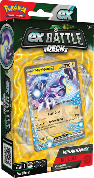 Karetní hra Pokémon TCG: ex Battle Deck - Miraidon_172996840