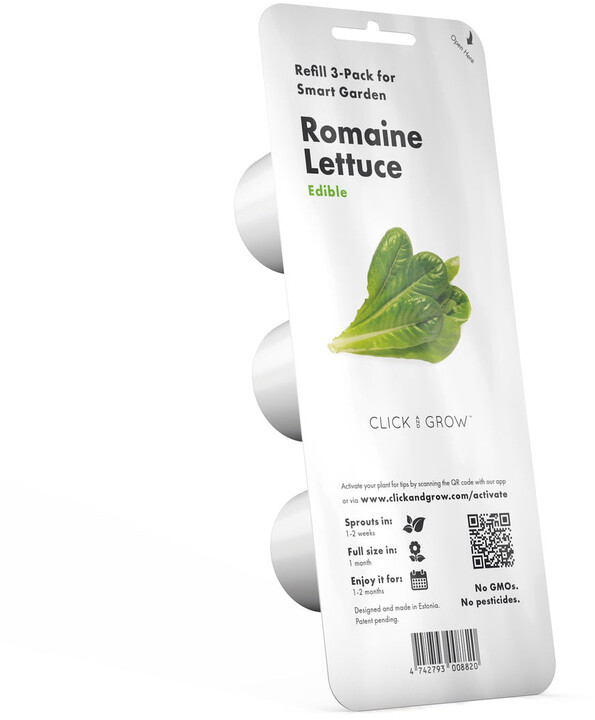 Click and Grow římský salát, kapsle se semínky a substrátem 3ks_2014342343