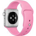 COTEetCI řemínek pro Apple Watch, silikonový, 42/44/45 mm, světle růžová Poukaz 200 Kč na nákup na Mall.cz