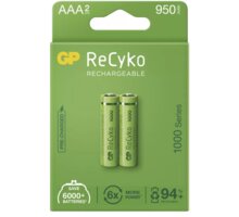 GP nabíjecí baterie ReCyko 1000 AAA (HR03), 2ks - 1032122100