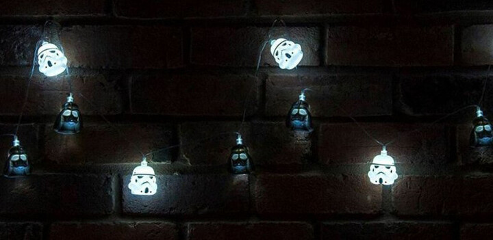 Dekorativní 3D světýlka Star Wars - Darth Vader &amp; Stromtrooper_565239390