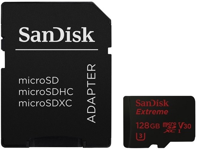 SanDisk Micro SDXC Extreme 128GB 90MB/s UHS-I U3_575939146