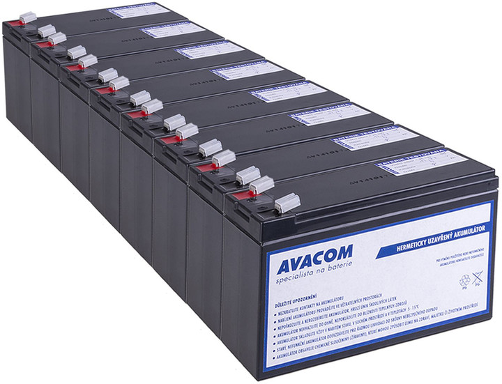 Avacom náhrada za RBC27 - baterie pro UPS (8ks)_508604999