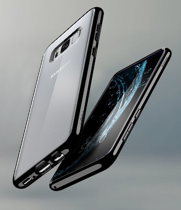 Spigen Ultra Hybrid pro Samsung Galaxy S8+, jet black_1267813432