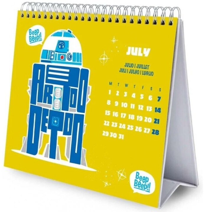 Kalendář 2024 Star Wars - Classic Deluxe, stolní_677935902