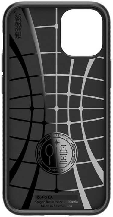 Spigen ochranný kryt Liquid Air pro iPhone 12 mini, černá_1952011207
