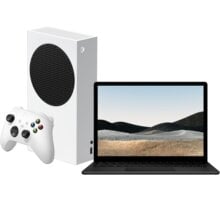 Microsoft Surface Laptop 4 (13,5"), černá + Xbox Series S, 512GB - výhodný set O2 TV HBO a Sport Pack na dva měsíce