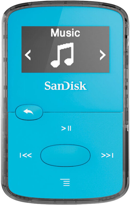 SanDisk Sansa Clip Jam 8GB, modrá_1585589971