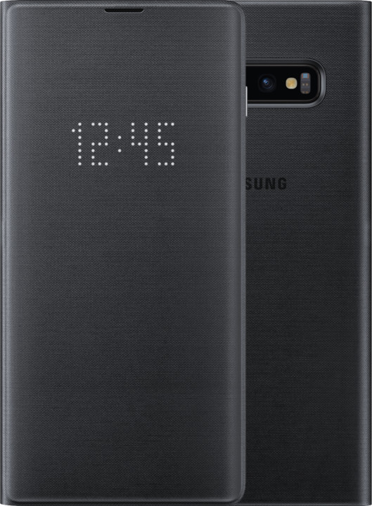 Samsung LED View flipové pouzdro pro Samsung G975 Galaxy S10+, černá_2019538368