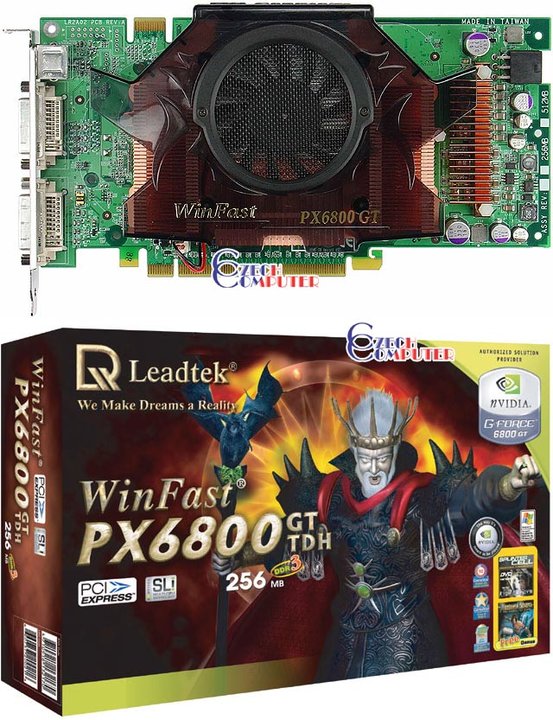 Leadtek Winfast PX6800GT TDH 256MB, PCI-E_364980306
