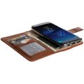 Krusell Sunne 5 Card FolioCase flipové pouzdro pro Samsung Galaxy S8, hnědá_1188580373