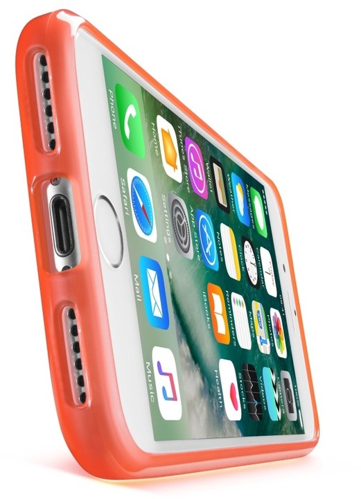 CellularLine Color průhledný zadní kryt pro Apple iPhone 7, růžová_2017660137