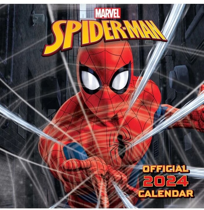 Kalendář 2024 Spider-Man, nástěnný_895274180