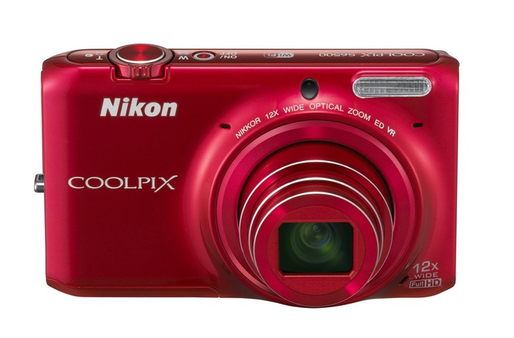 Nikon Coolpix S6500, červená_1789124240