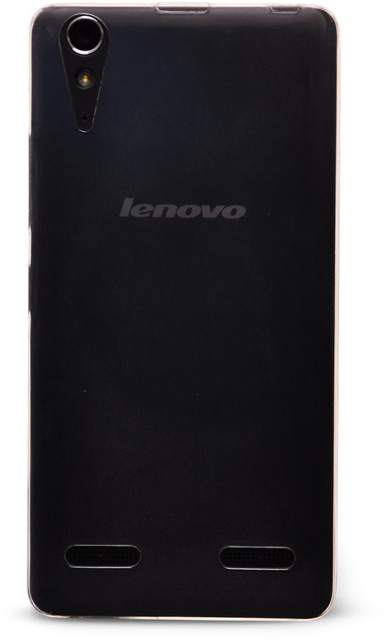 EPICO pružný plastový kryt pro Lenovo A6000 RONNY GLOSS - čirá bílá_664879508