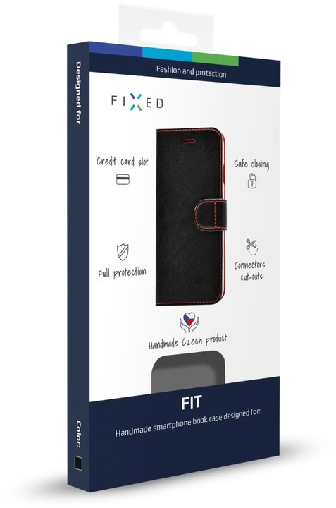 FIXED FIT pouzdro typu kniha pro Huawei P9 Lite Mini, černé_219817446