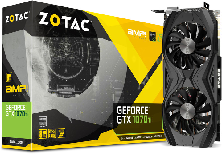 Zotac GeForce GTX 1070 Ti AMP Edition, 8GB GDDR5_1308520033