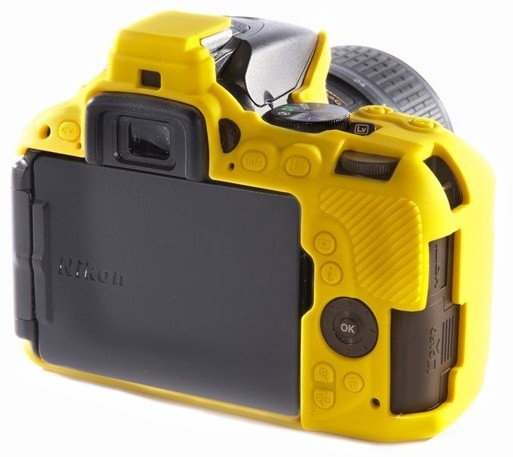 Easy Cover silikonový obal Reflex Silic pro Nikon D5500, žlutá_299109884