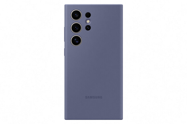 Samsung silikonový zadní kryt pro Galaxy S24 Ultra, fialová_2124510471