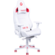 CZC.Gaming Templar, herní židle, bílá/červená